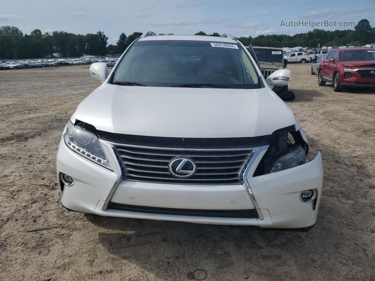 2015 Lexus Rx 350 Base Белый vin: 2T2BK1BA9FC316330