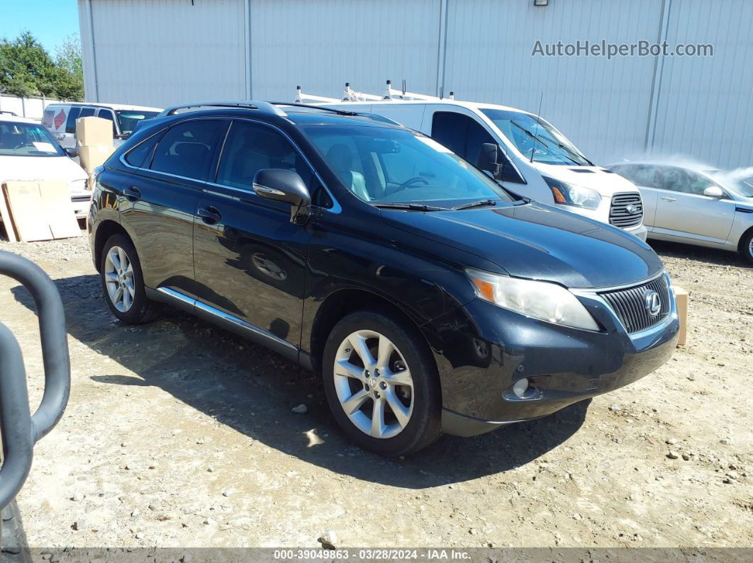 2010 Lexus Rx 350   Black vin: 2T2BK1BAXAC066783