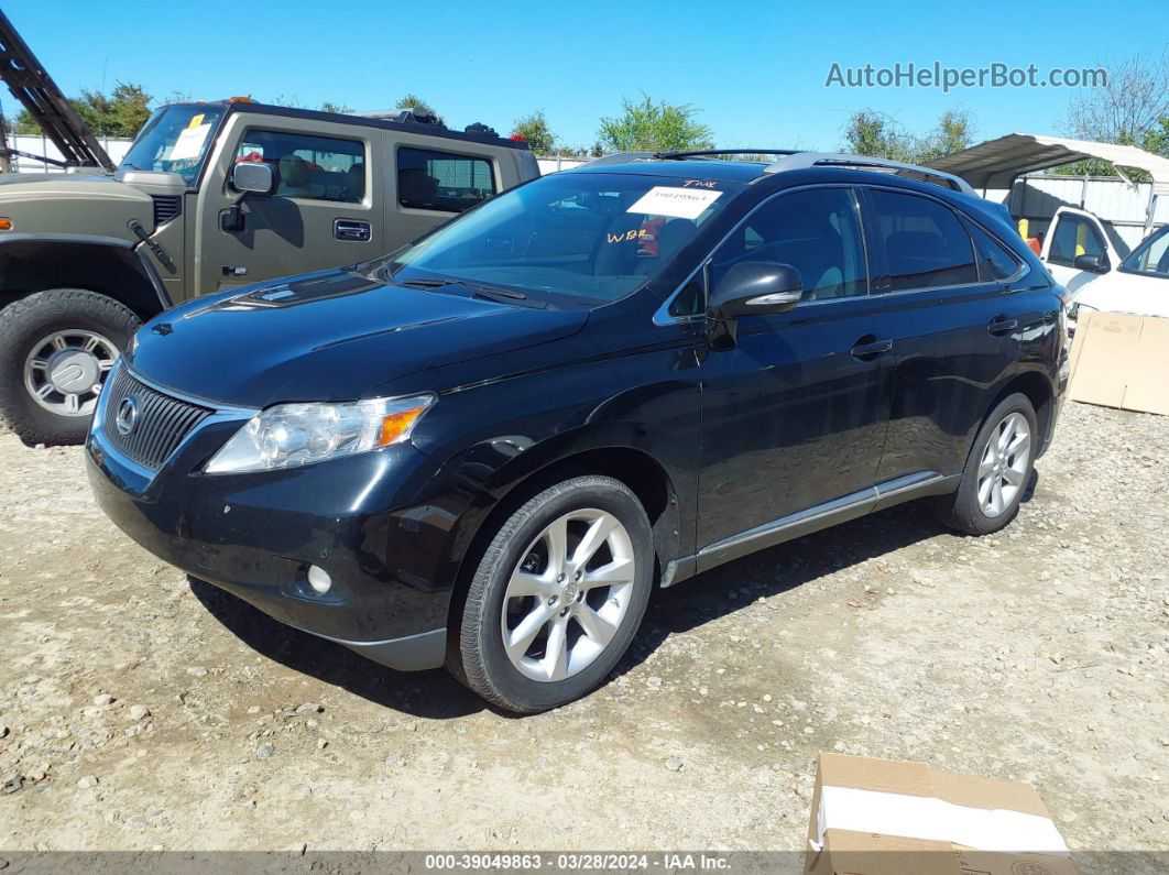 2010 Lexus Rx 350   Black vin: 2T2BK1BAXAC066783