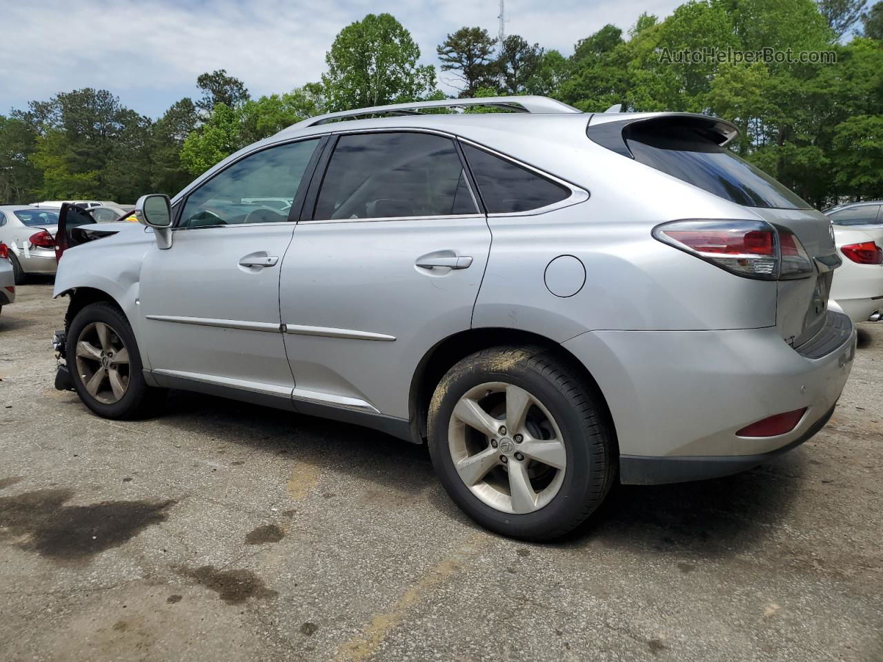 2013 Lexus Rx 350 Base Silver vin: 2T2BK1BAXDC159355