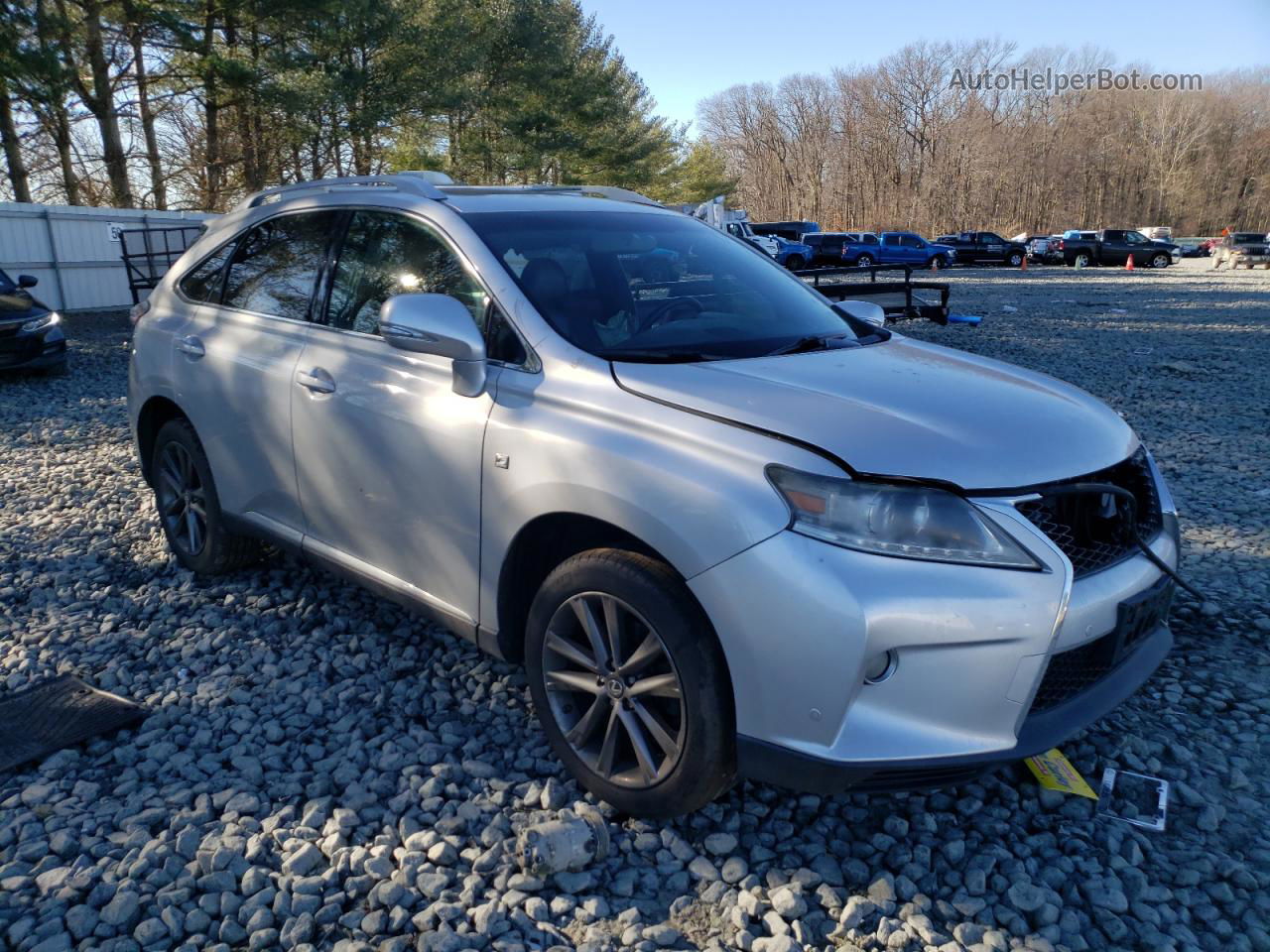 2013 Lexus Rx 350 Base Gray vin: 2T2BK1BAXDC169559