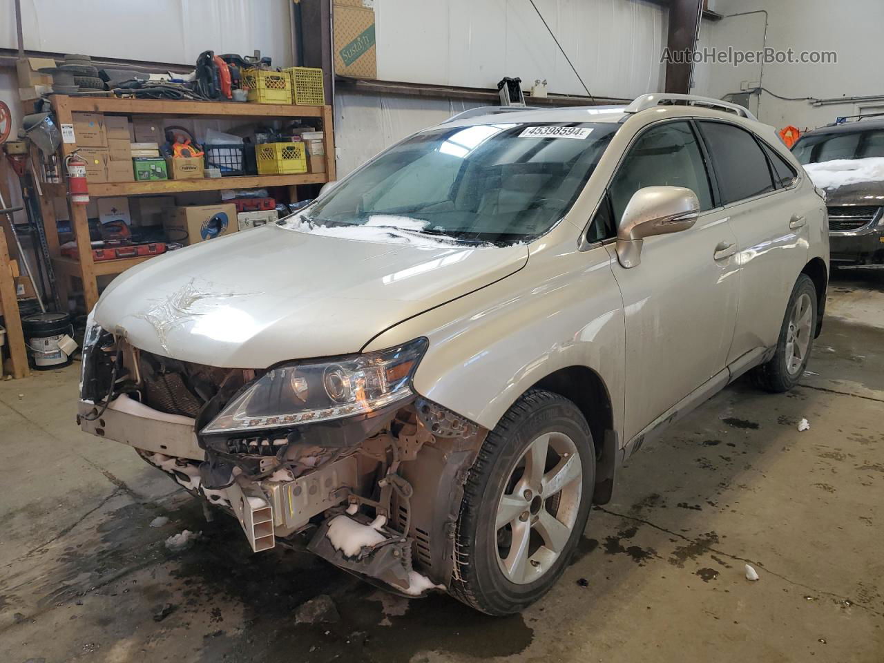 2013 Lexus Rx 350 Base Gold vin: 2T2BK1BAXDC217688