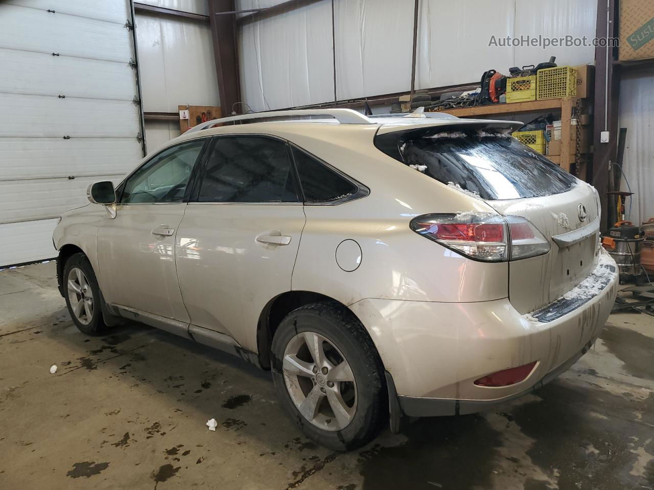 2013 Lexus Rx 350 Base Золотой vin: 2T2BK1BAXDC217688