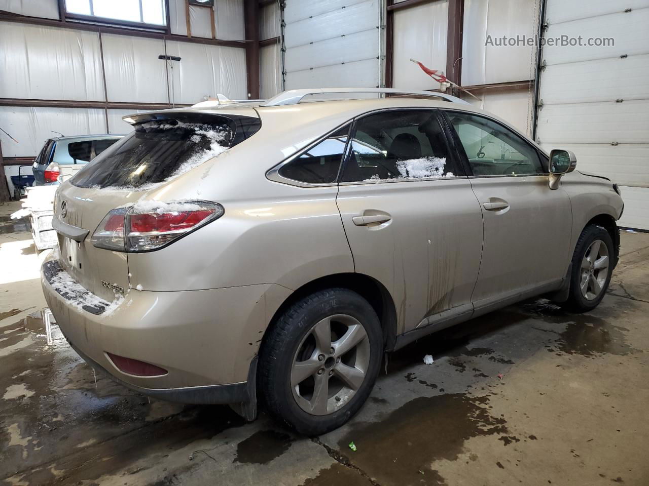 2013 Lexus Rx 350 Base Золотой vin: 2T2BK1BAXDC217688