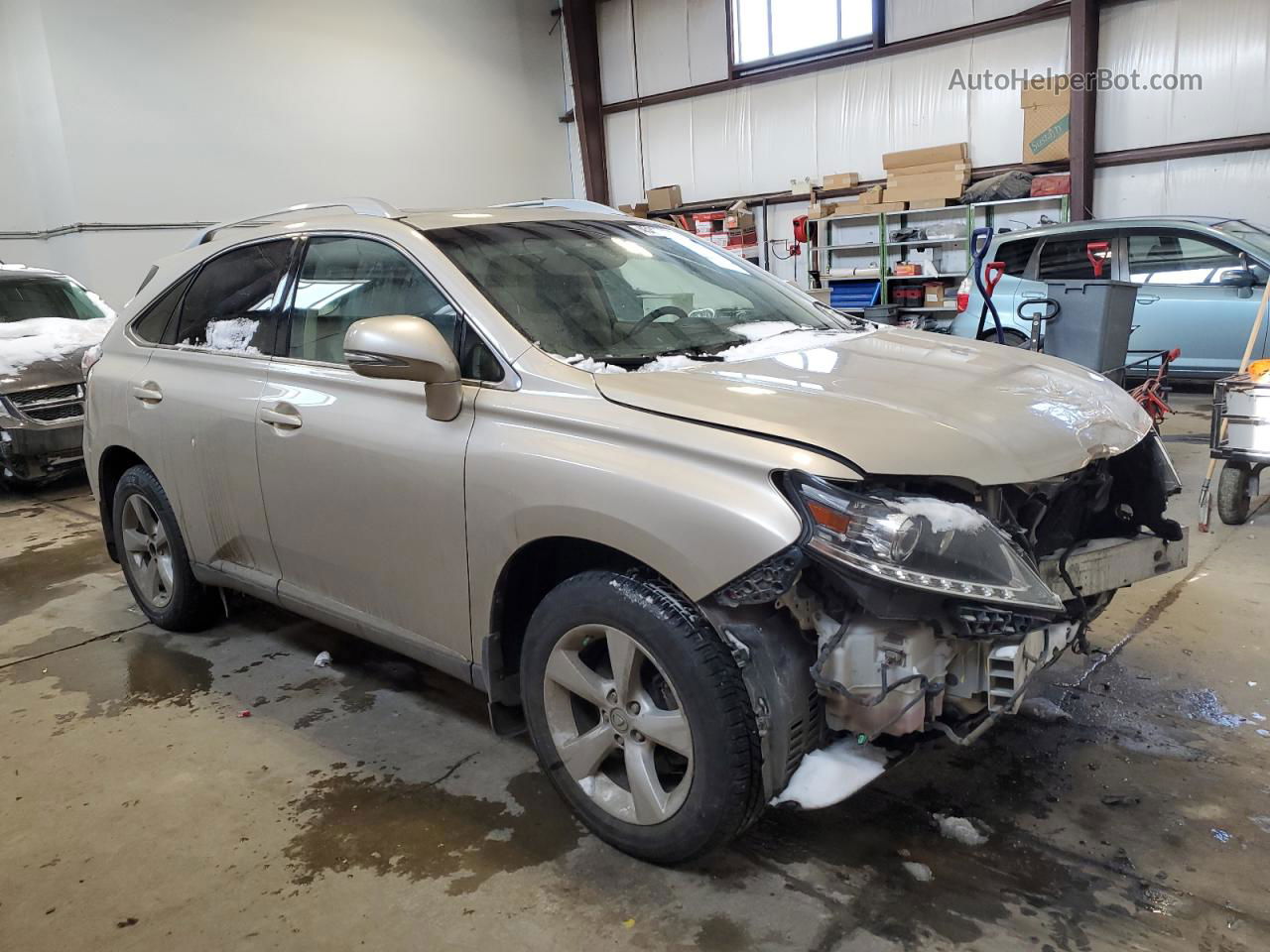 2013 Lexus Rx 350 Base Золотой vin: 2T2BK1BAXDC217688