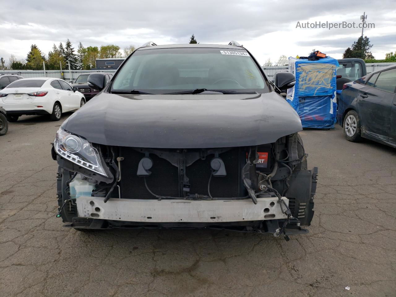 2015 Lexus Rx 350 Base Черный vin: 2T2BK1BAXFC252640