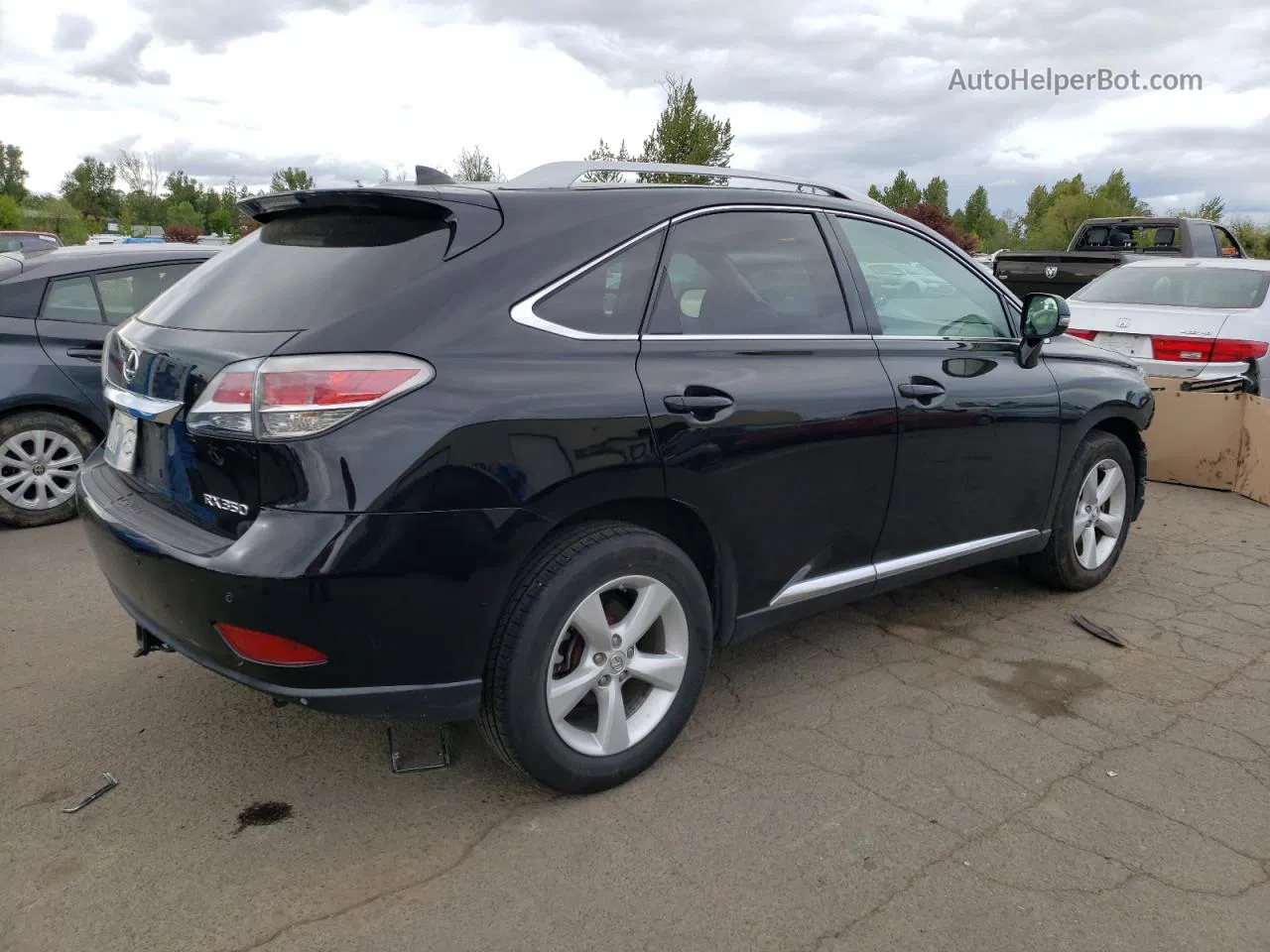 2015 Lexus Rx 350 Base Черный vin: 2T2BK1BAXFC252640