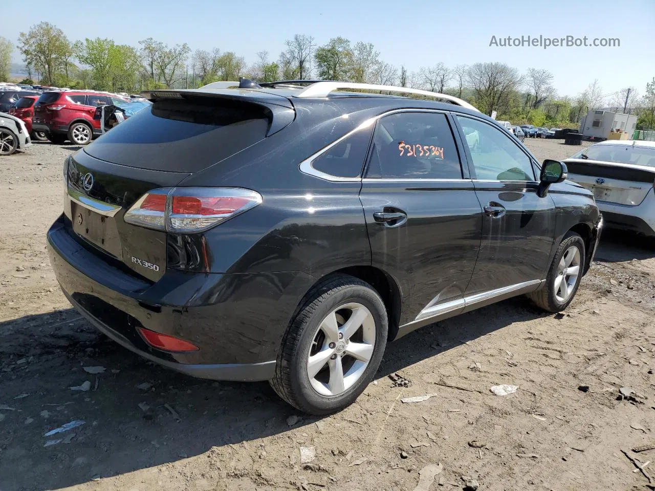 2015 Lexus Rx 350 Base Black vin: 2T2BK1BAXFC256008