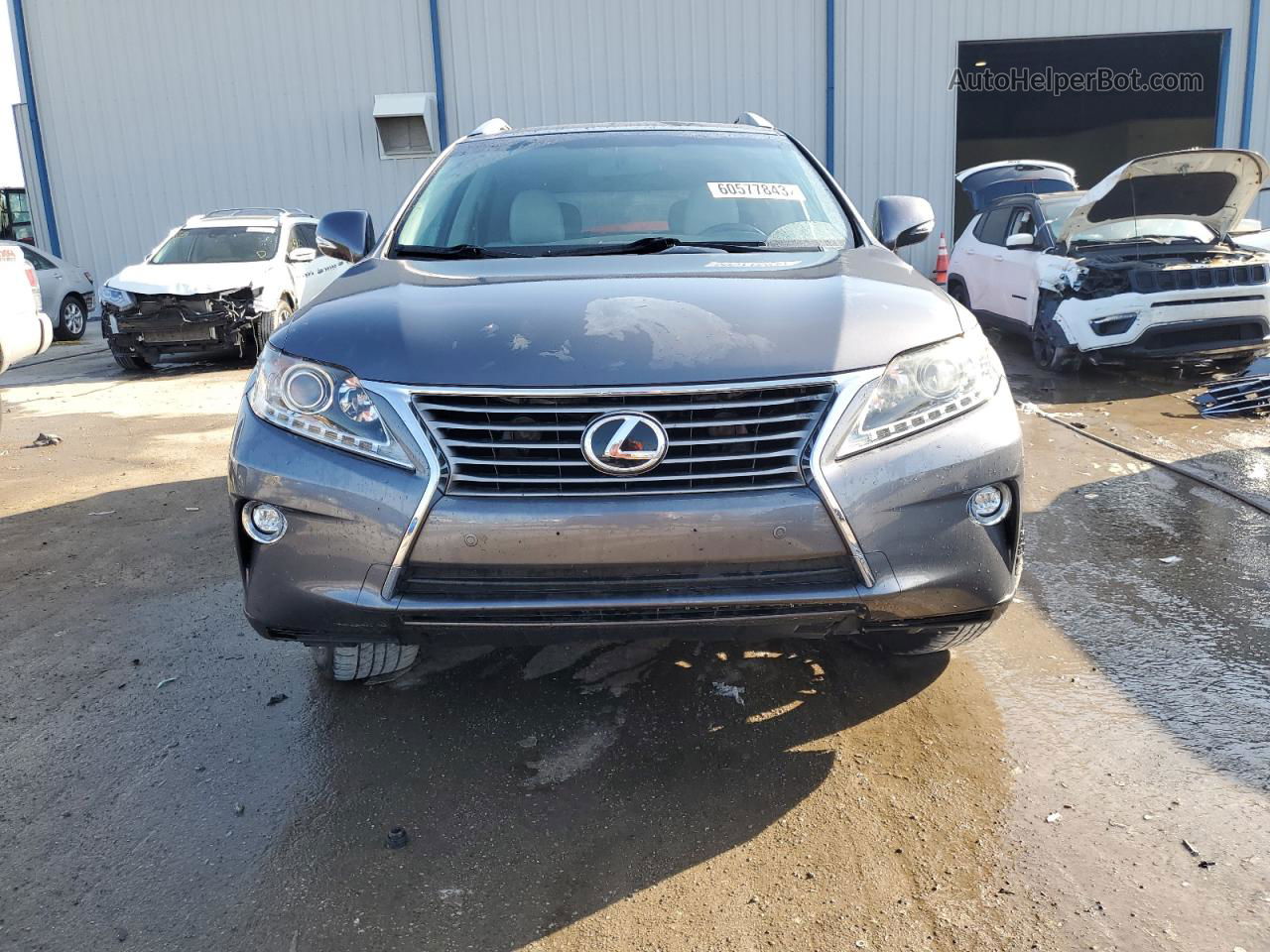 2015 Lexus Rx 350 Base Gray vin: 2T2BK1BAXFC277747