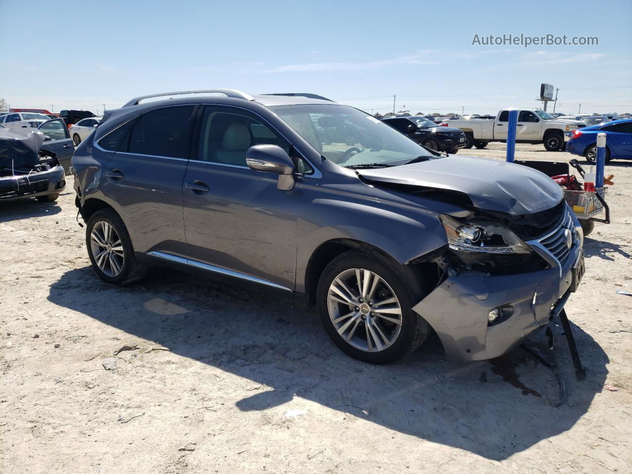 2015 Lexus Rx 350 Base Charcoal vin: 2T2BK1BAXFC279224