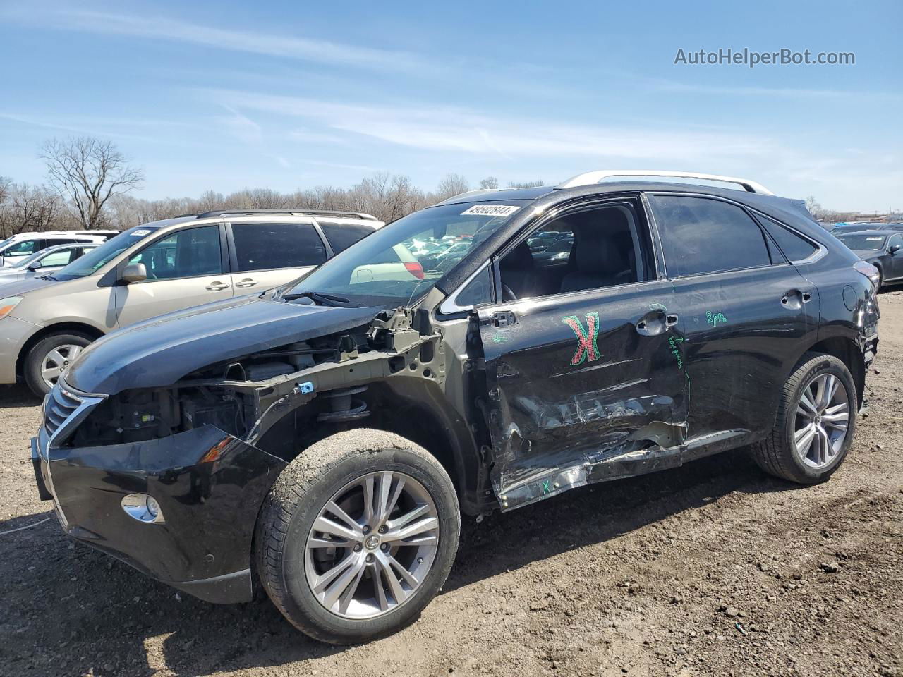 2015 Lexus Rx 350 Base Black vin: 2T2BK1BAXFC281930