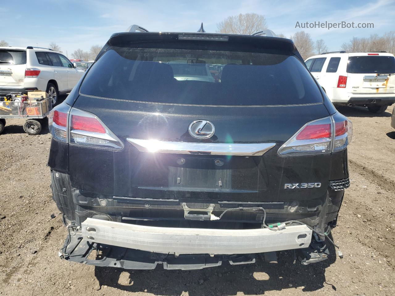 2015 Lexus Rx 350 Base Черный vin: 2T2BK1BAXFC281930