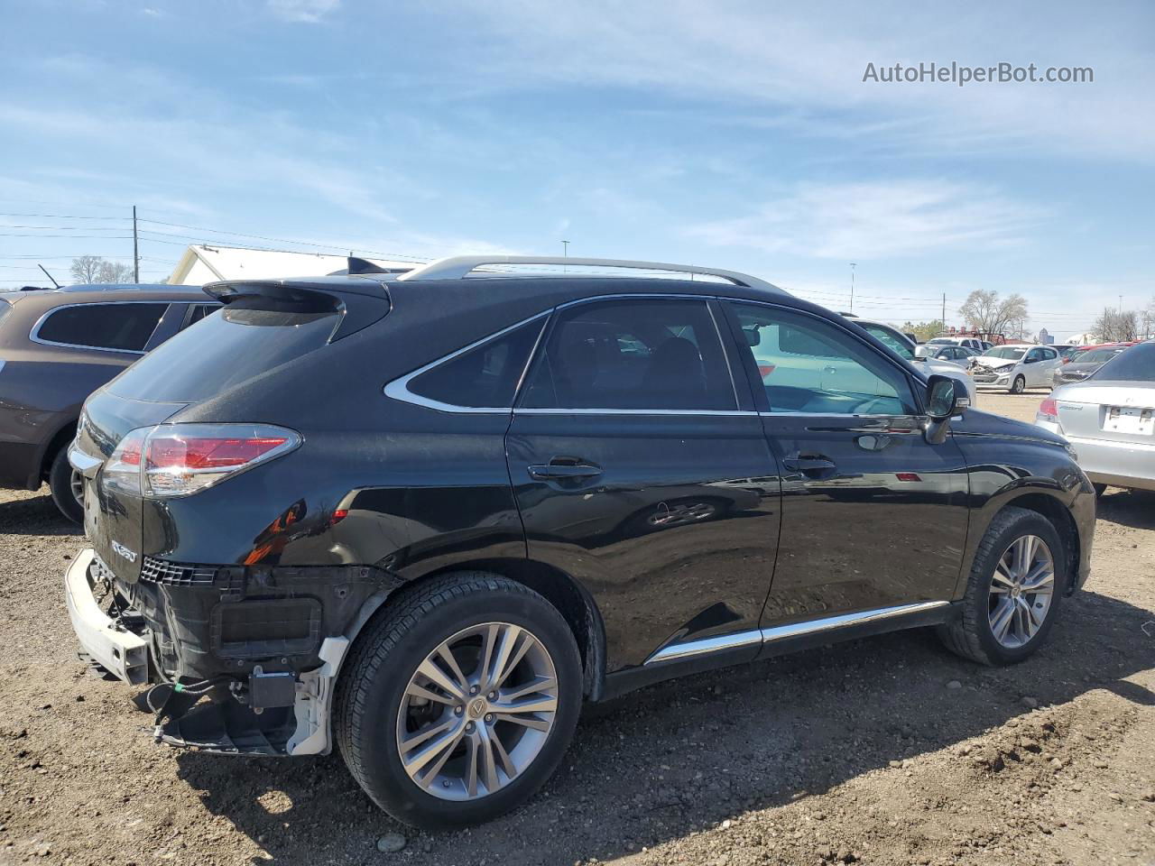 2015 Lexus Rx 350 Base Black vin: 2T2BK1BAXFC281930