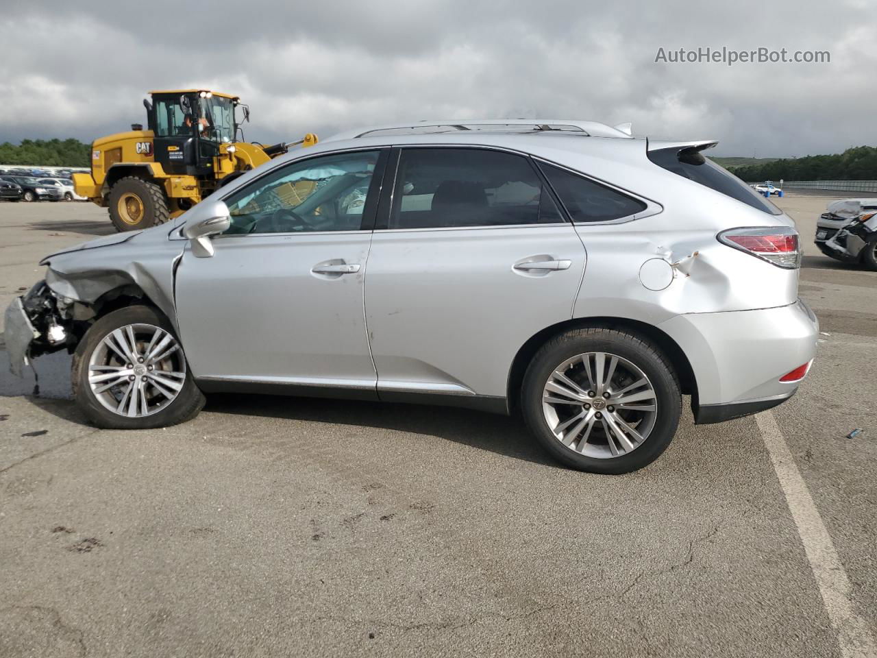 2015 Lexus Rx 350 Base Silver vin: 2T2BK1BAXFC290675