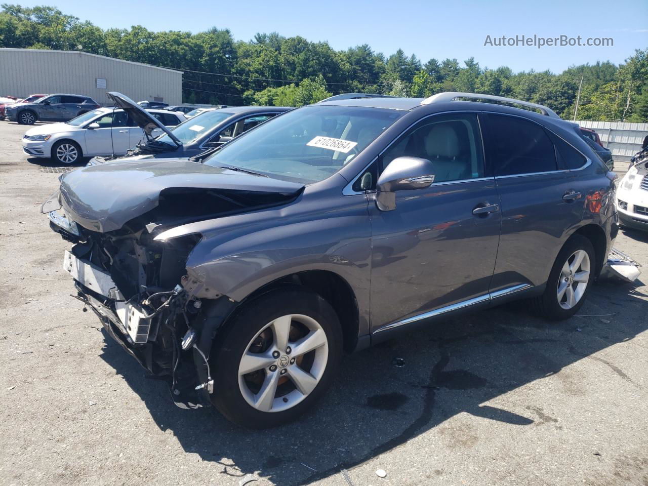 2015 Lexus Rx 350 Base Charcoal vin: 2T2BK1BAXFC296914