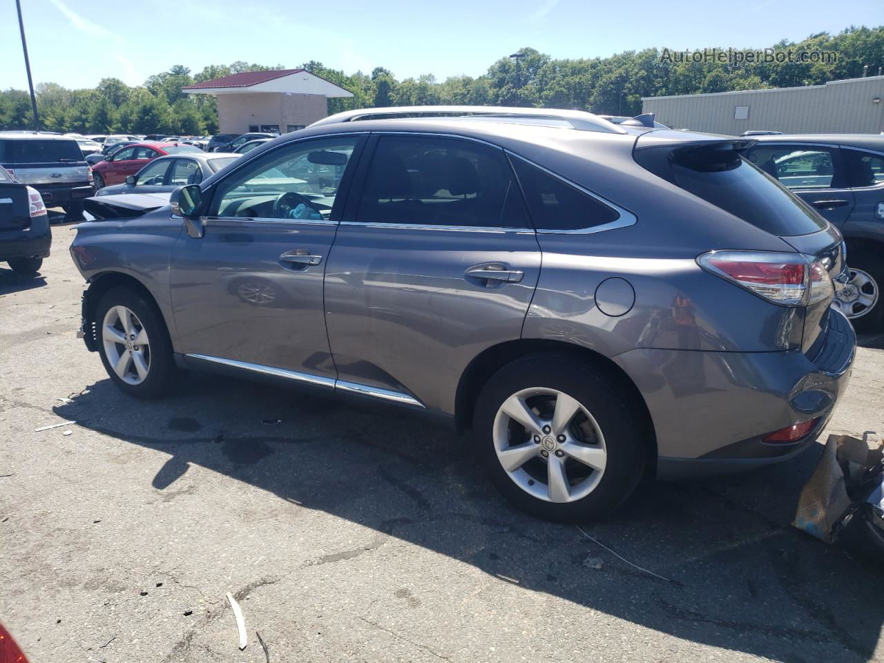 2015 Lexus Rx 350 Base Charcoal vin: 2T2BK1BAXFC296914