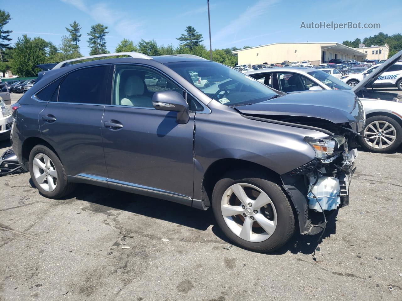 2015 Lexus Rx 350 Base Charcoal vin: 2T2BK1BAXFC296914