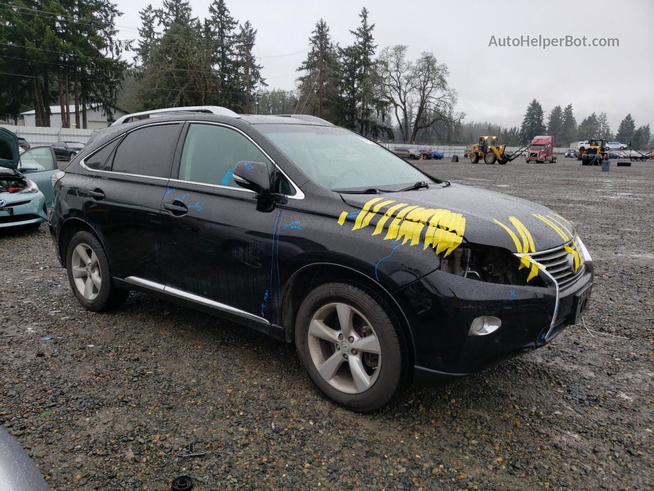 2015 Lexus Rx 350 Base Черный vin: 2T2BK1BAXFC302923