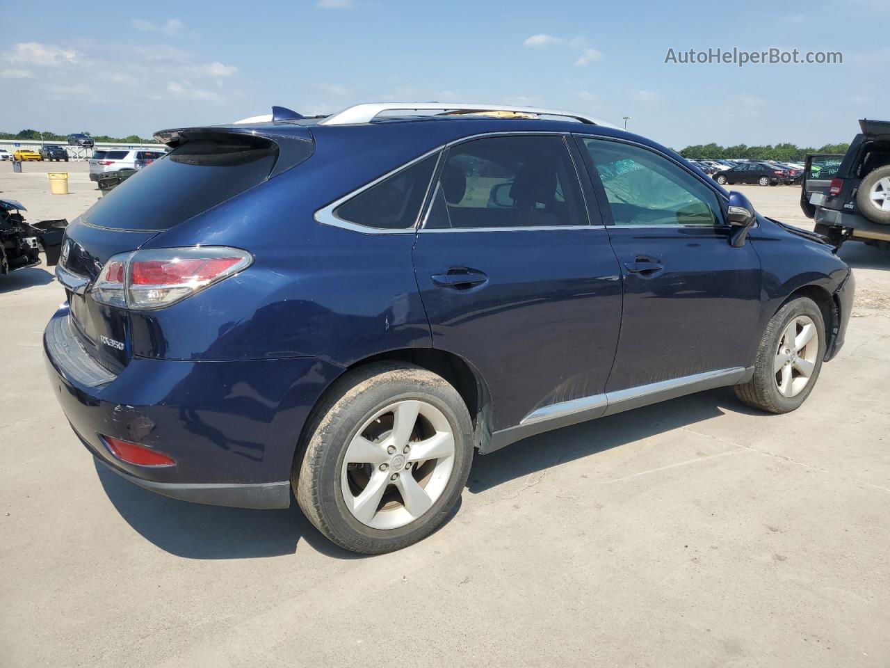 2015 Lexus Rx 350 Base Blue vin: 2T2BK1BAXFC306762