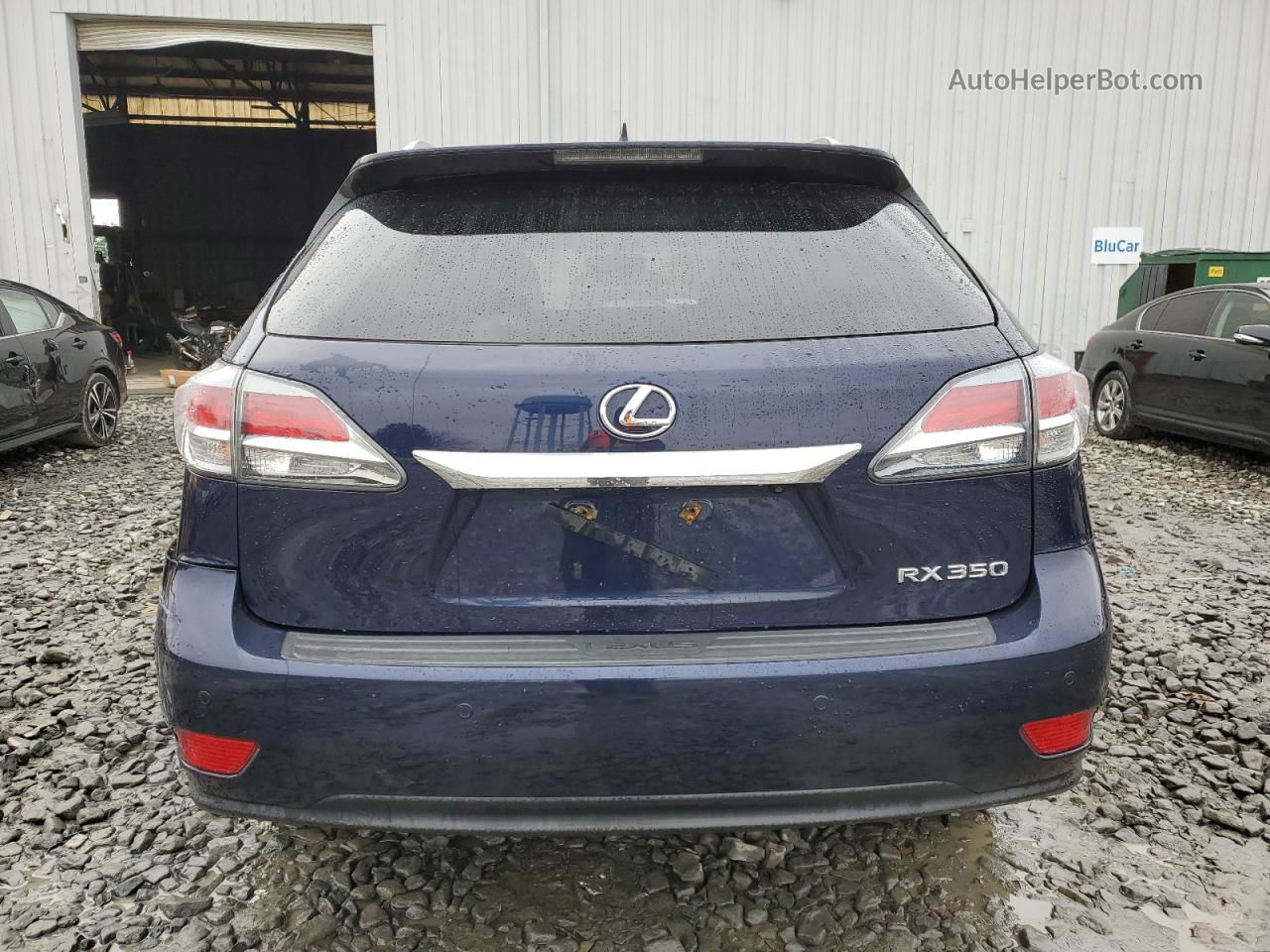 2015 Lexus Rx 350 Base Blue vin: 2T2BK1BAXFC310164