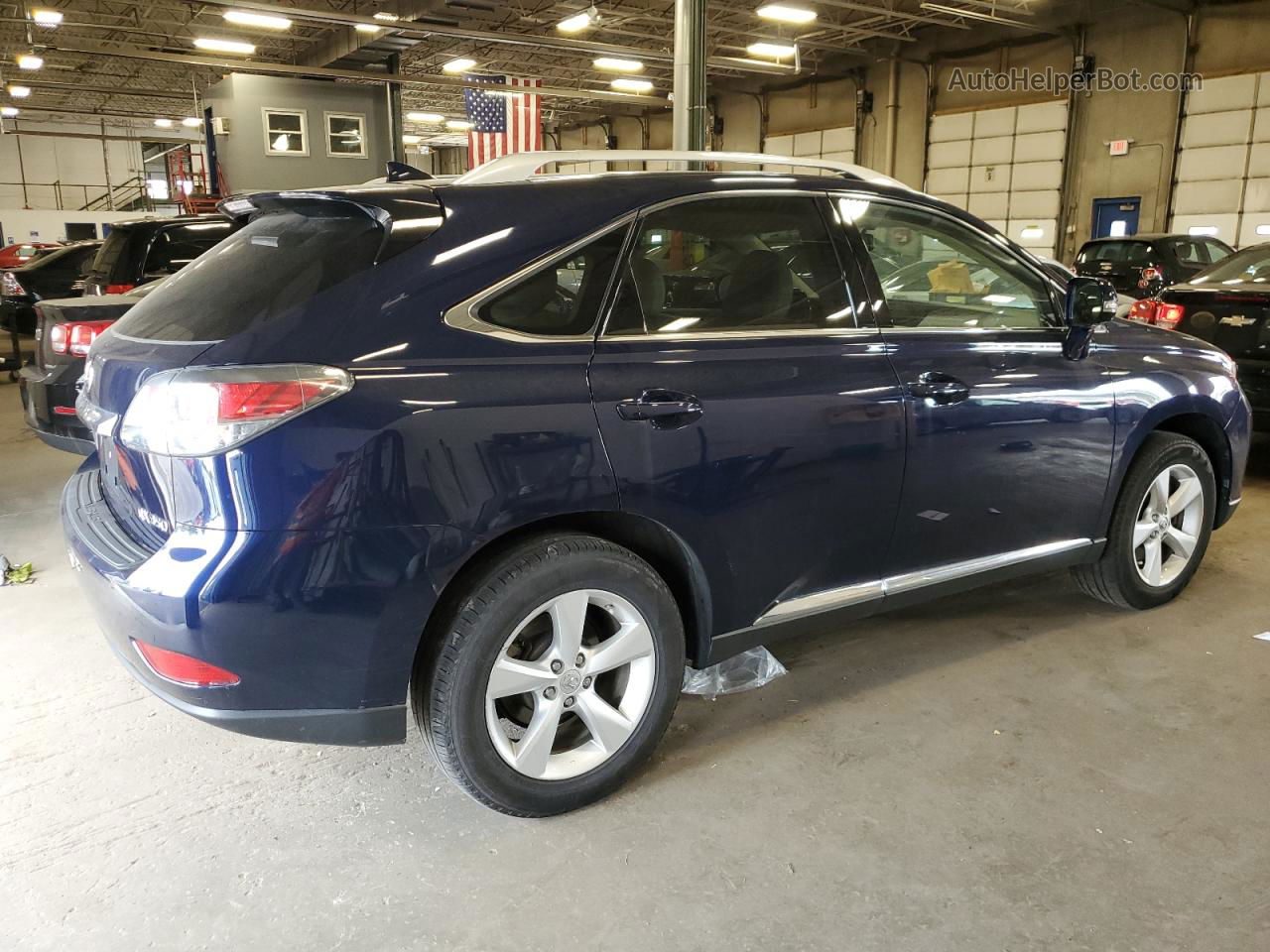 2015 Lexus Rx 350 Base Blue vin: 2T2BK1BAXFC310620