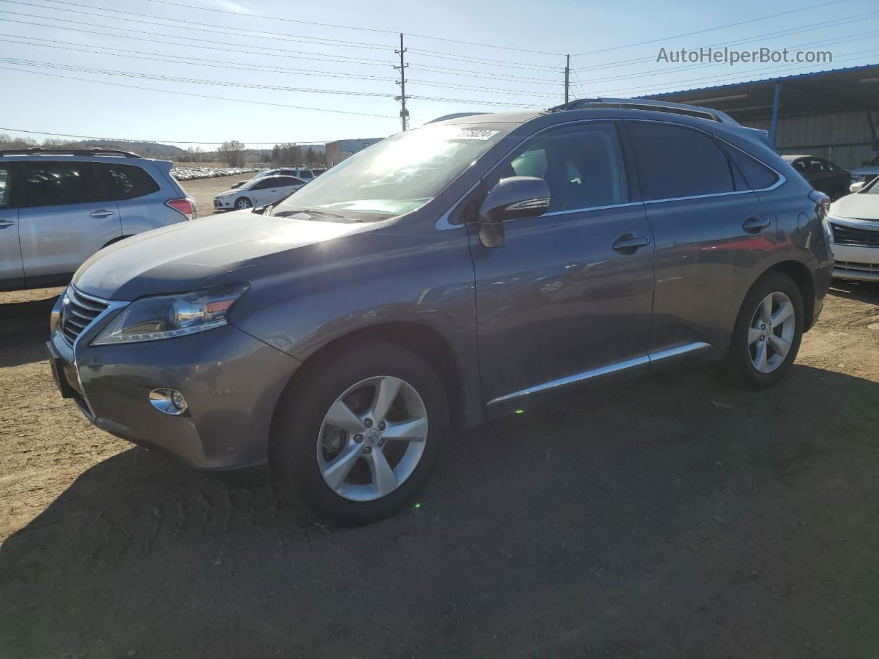 2015 Lexus Rx 350 Base Gray vin: 2T2BK1BAXFC322072