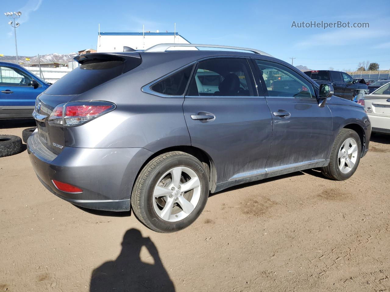 2015 Lexus Rx 350 Base Серый vin: 2T2BK1BAXFC322072