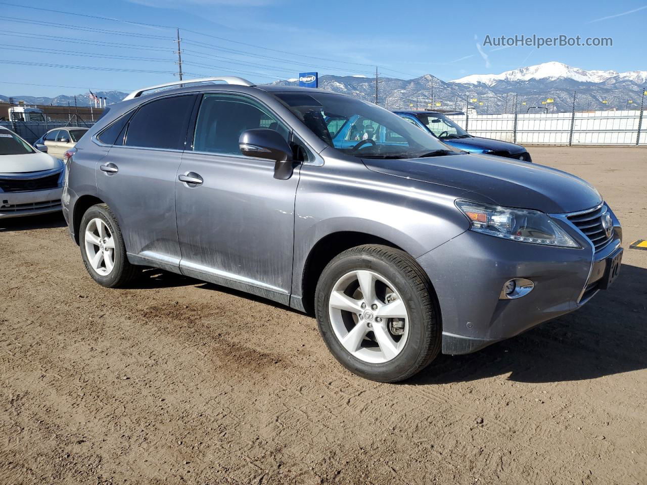 2015 Lexus Rx 350 Base Gray vin: 2T2BK1BAXFC322072