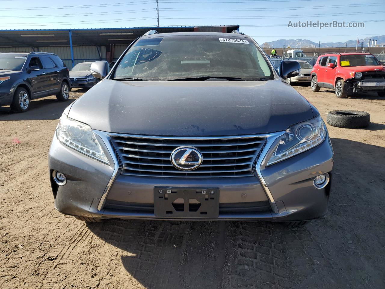 2015 Lexus Rx 350 Base Gray vin: 2T2BK1BAXFC322072