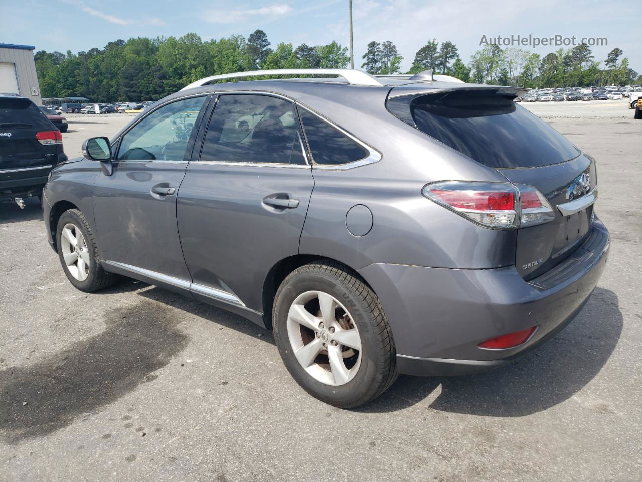 2015 Lexus Rx 350 Base Charcoal vin: 2T2BK1BAXFC330477