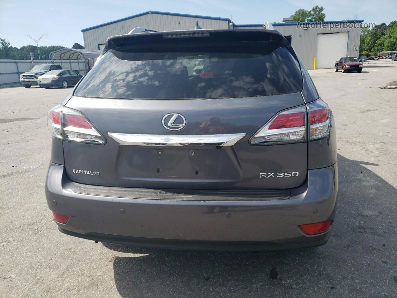 2015 Lexus Rx 350 Base Charcoal vin: 2T2BK1BAXFC330477