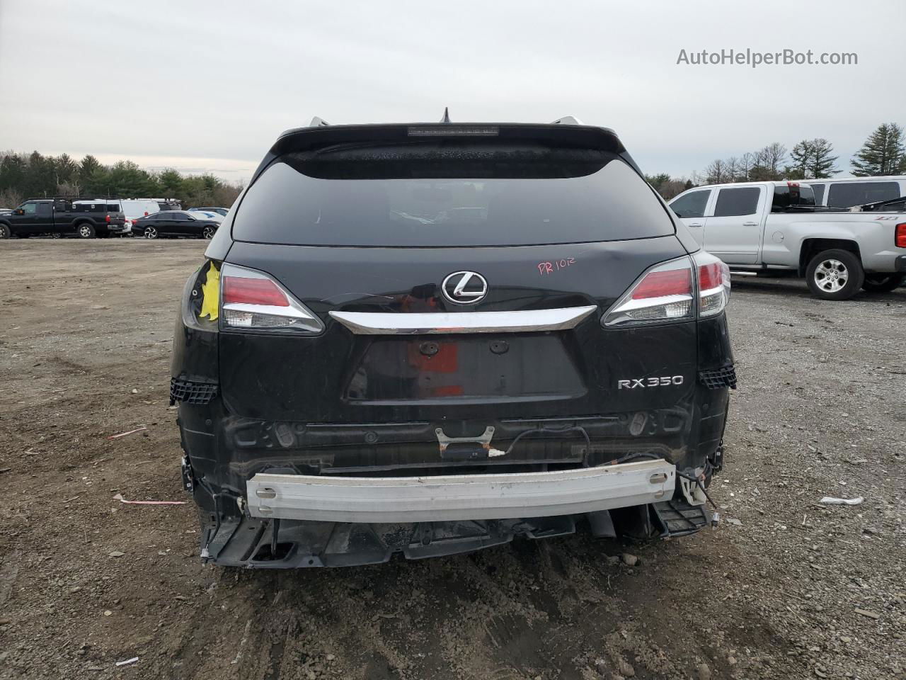 2015 Lexus Rx 350 Base Черный vin: 2T2BK1BAXFC332620