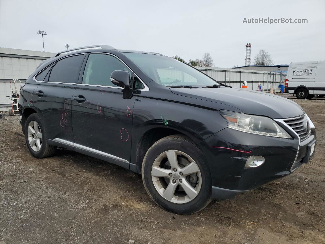 2015 Lexus Rx 350 Base Черный vin: 2T2BK1BAXFC332620