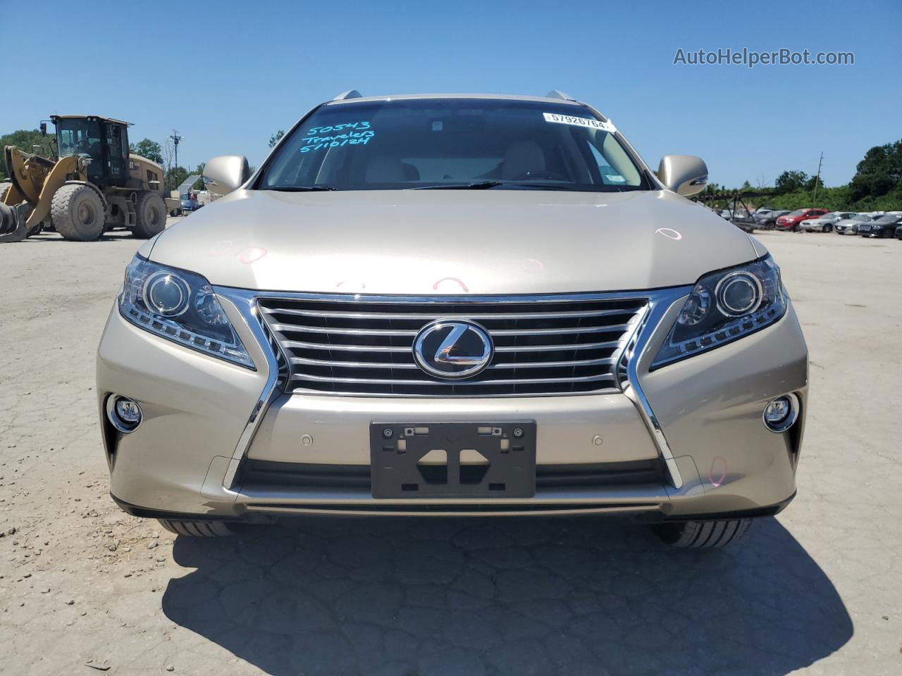 2015 Lexus Rx 350 Base Бежевый vin: 2T2BK1BAXFC333430