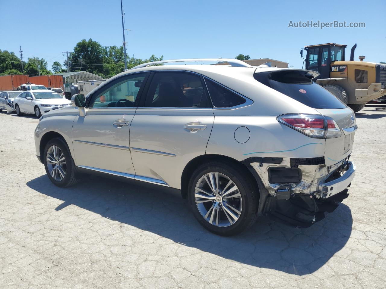 2015 Lexus Rx 350 Base Бежевый vin: 2T2BK1BAXFC333430