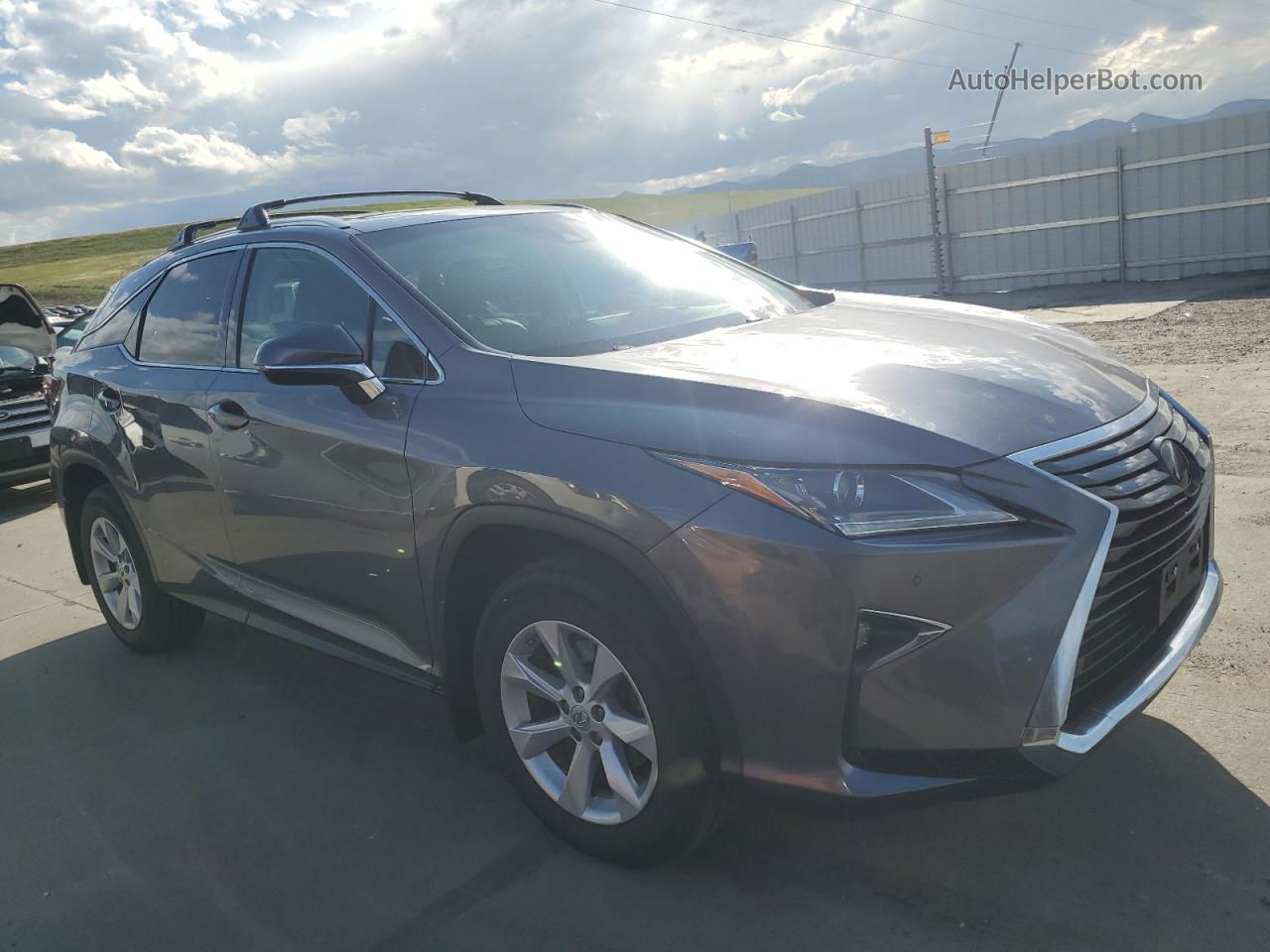 2016 Lexus Rx 350 Base Серый vin: 2T2BZMCA0GC009576