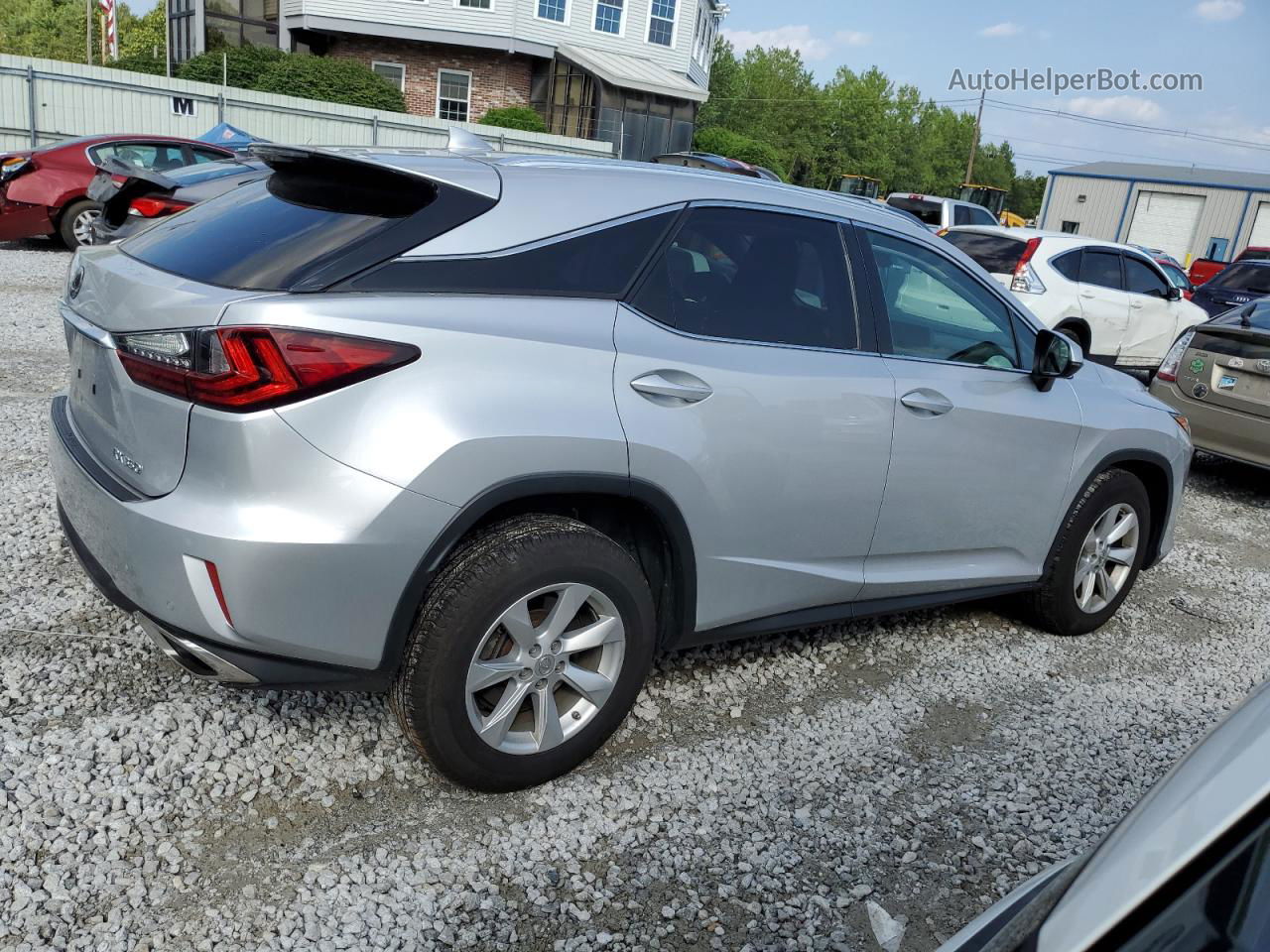 2016 Lexus Rx 350 Base Silver vin: 2T2BZMCA0GC015037