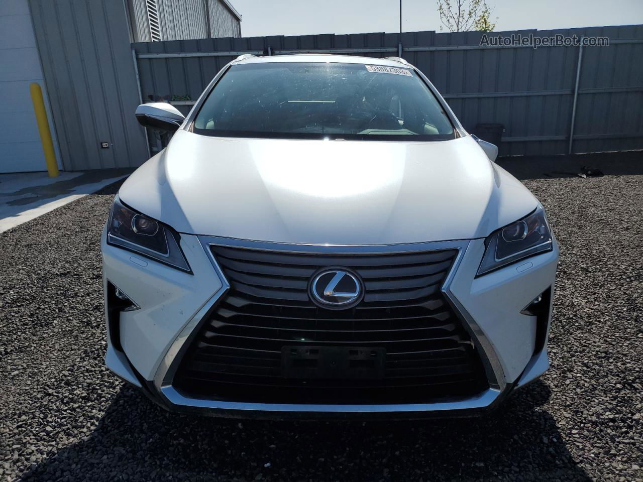 2016 Lexus Rx 350 Base White vin: 2T2BZMCA0GC024577