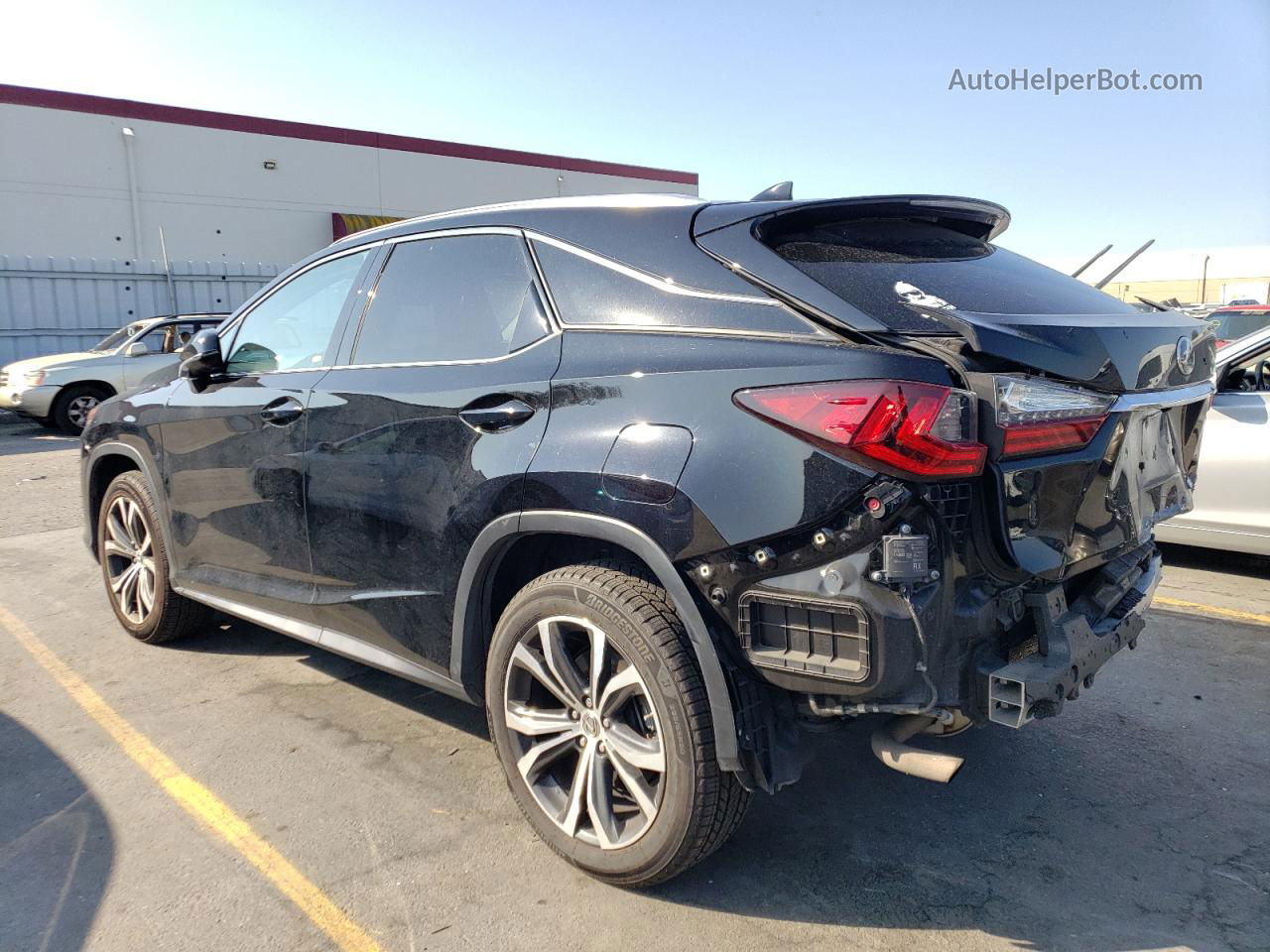 2016 Lexus Rx 350 Base Черный vin: 2T2BZMCA0GC033800