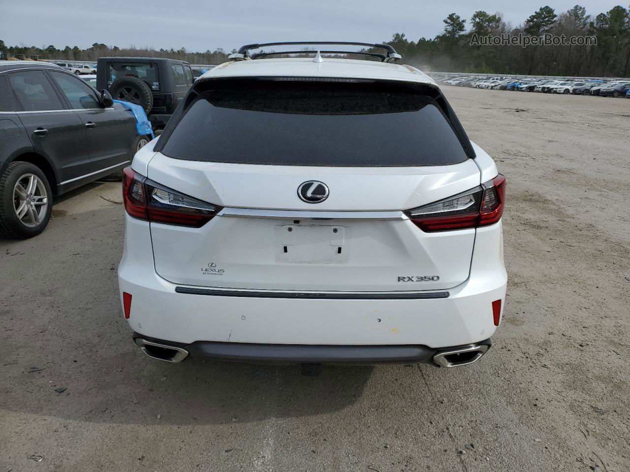 2016 Lexus Rx 350 Base White vin: 2T2BZMCA0GC048751