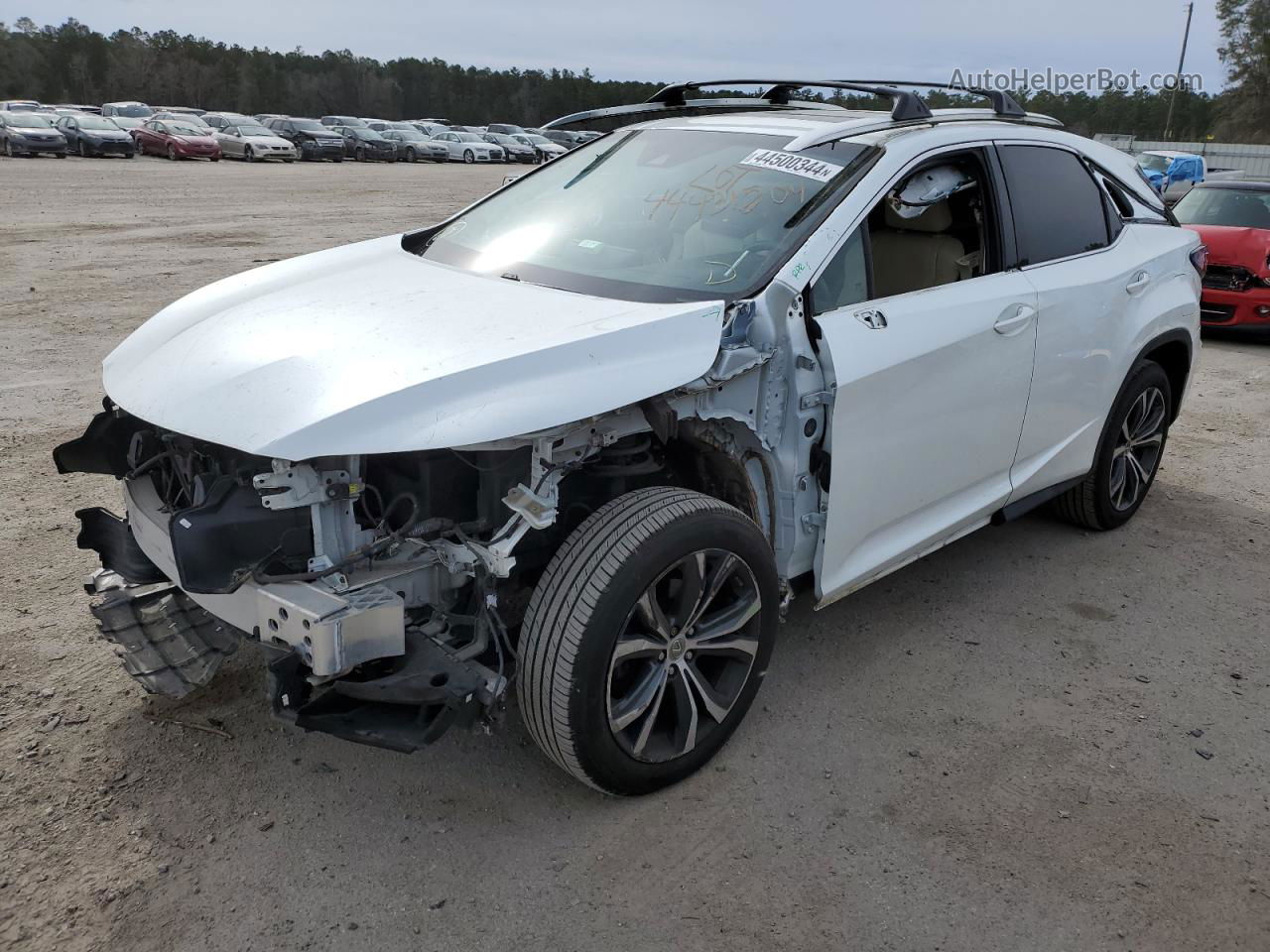 2016 Lexus Rx 350 Base White vin: 2T2BZMCA0GC048751