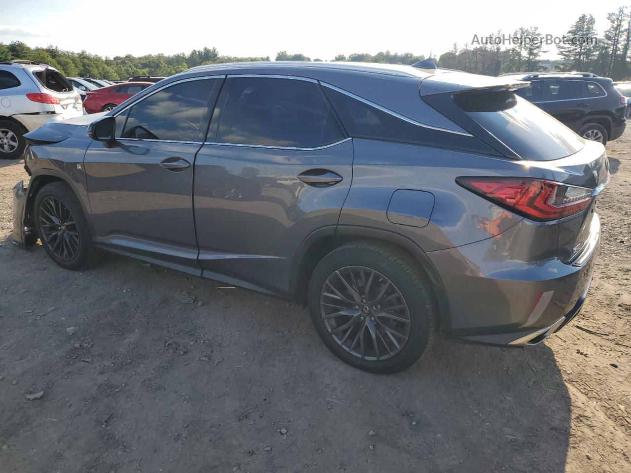 2016 Lexus Rx 350 Base Серый vin: 2T2BZMCA0GC050399