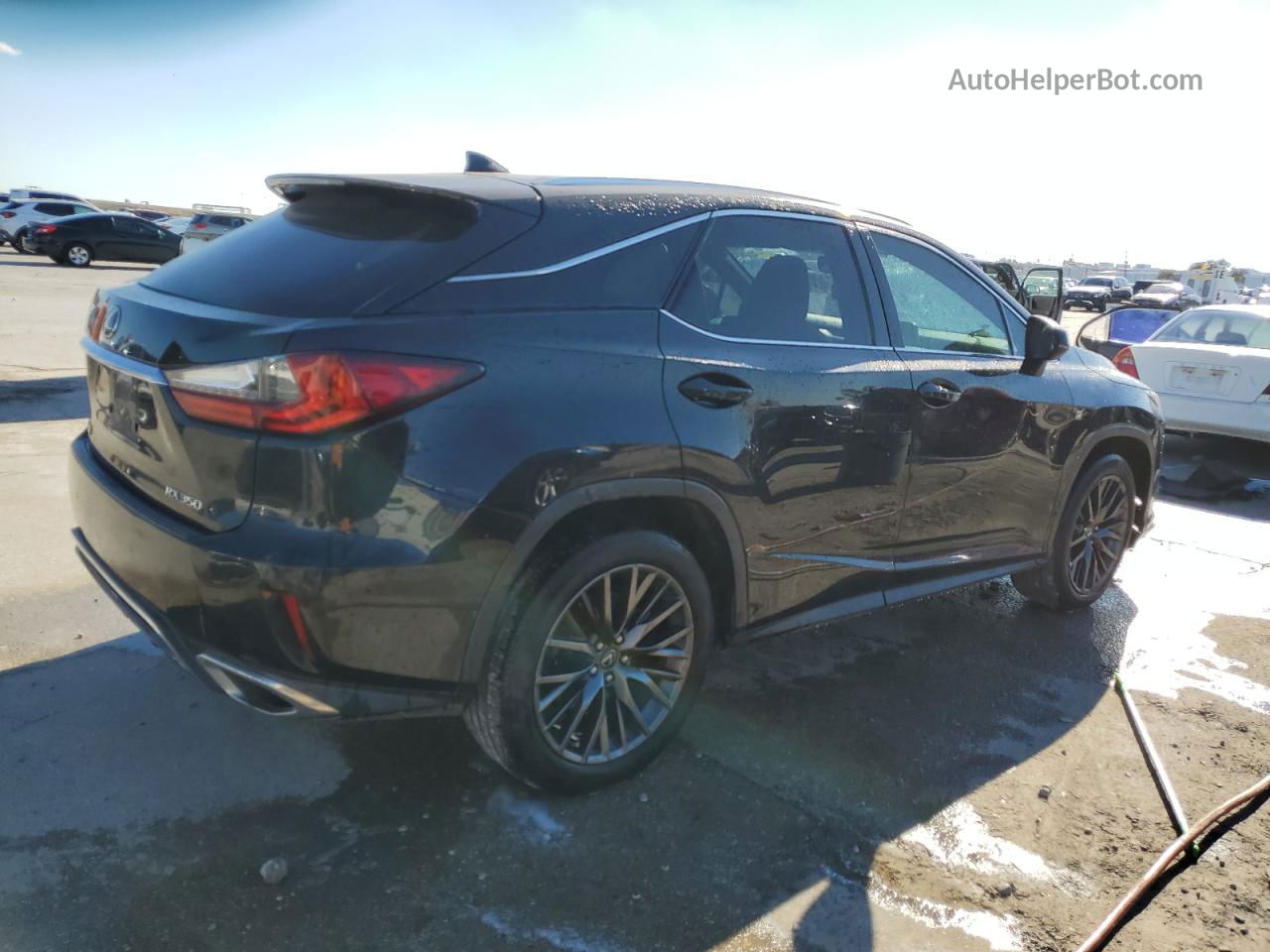 2016 Lexus Rx 350 Base Черный vin: 2T2BZMCA1GC001969