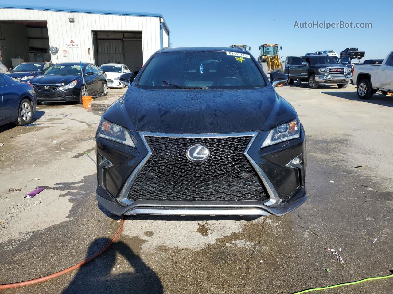 2016 Lexus Rx 350 Base Черный vin: 2T2BZMCA1GC001969