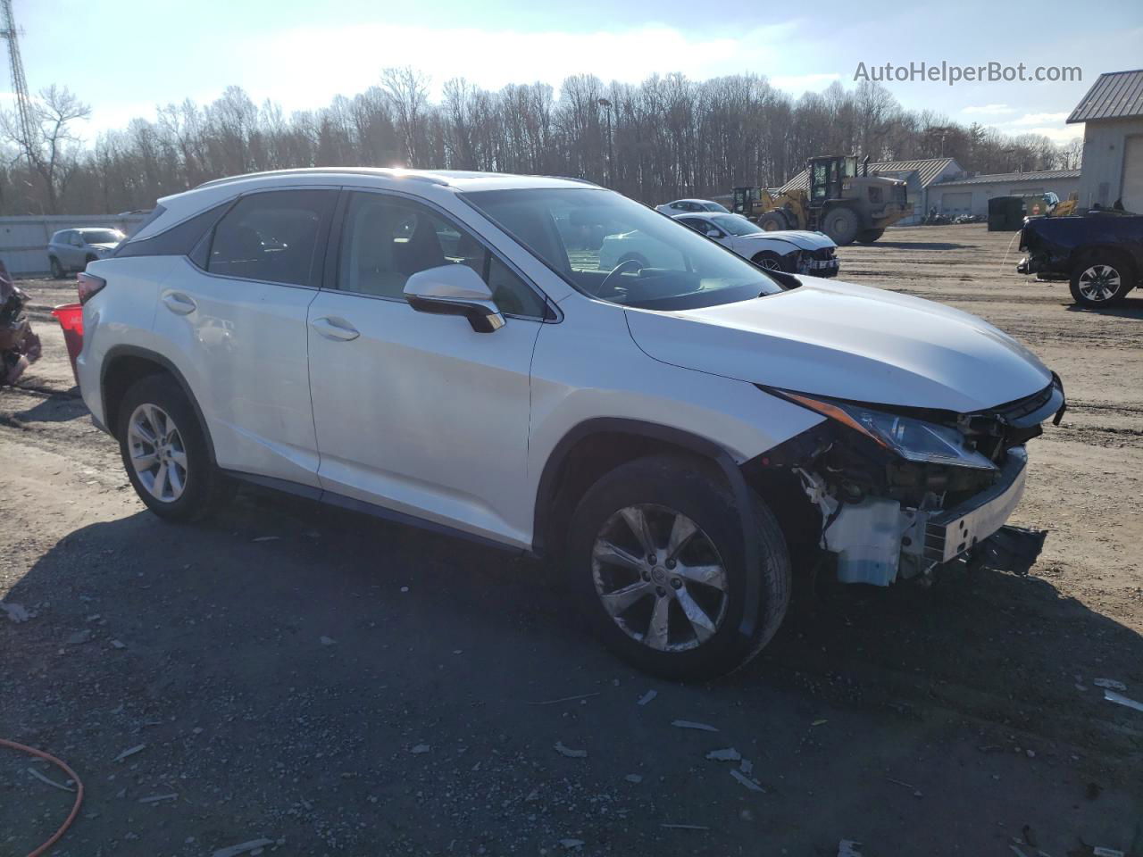 2016 Lexus Rx 350 Base White vin: 2T2BZMCA1GC028279