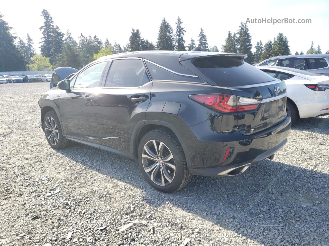 2016 Lexus Rx 350 Base Черный vin: 2T2BZMCA1GC038732