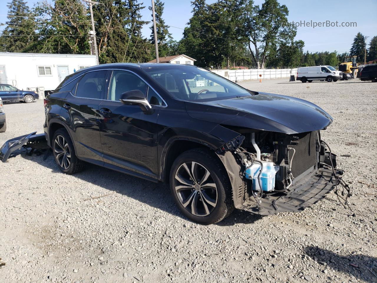 2016 Lexus Rx 350 Base Черный vin: 2T2BZMCA1GC038732