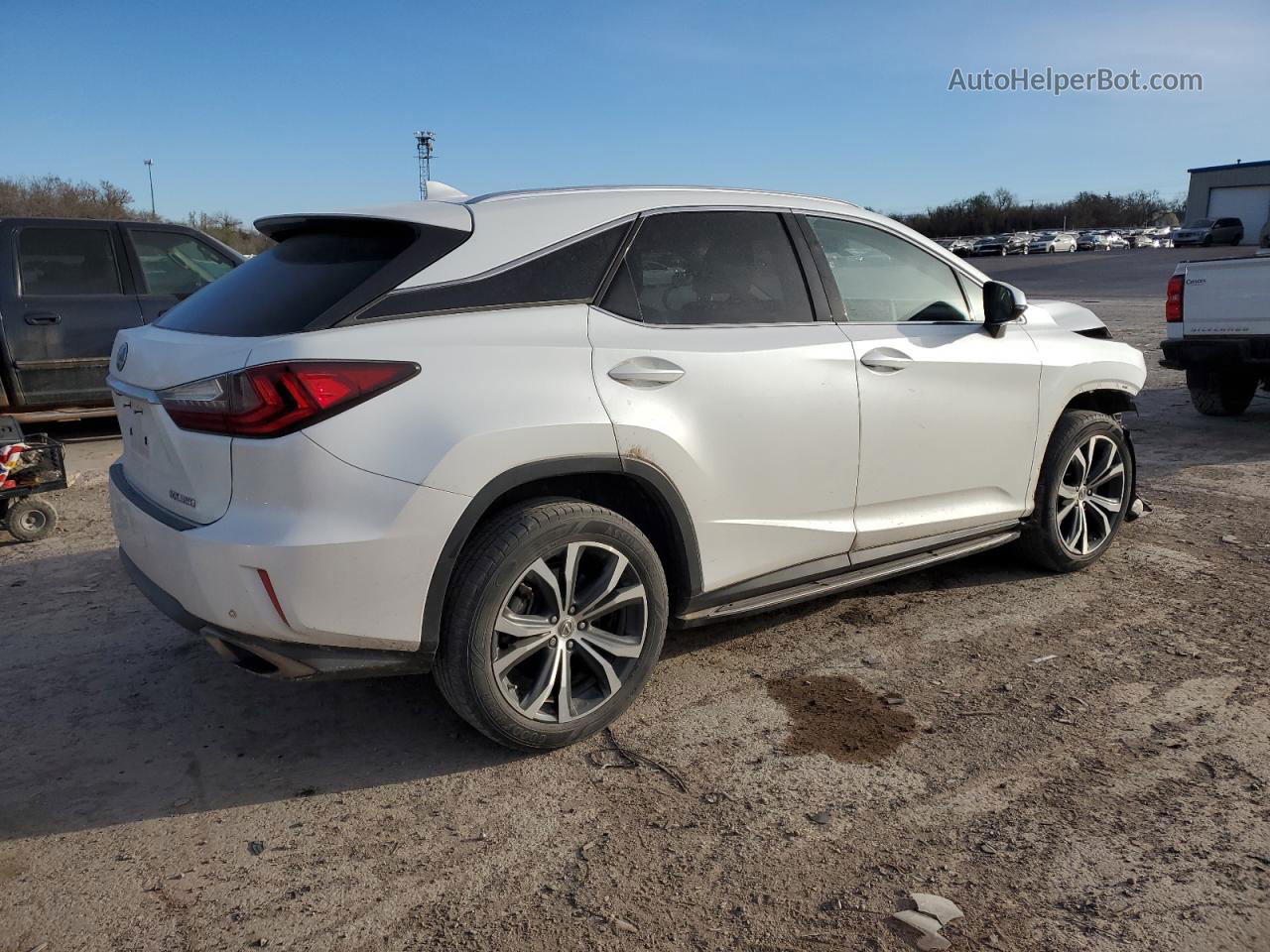 2016 Lexus Rx 350 Base White vin: 2T2BZMCA1GC044580