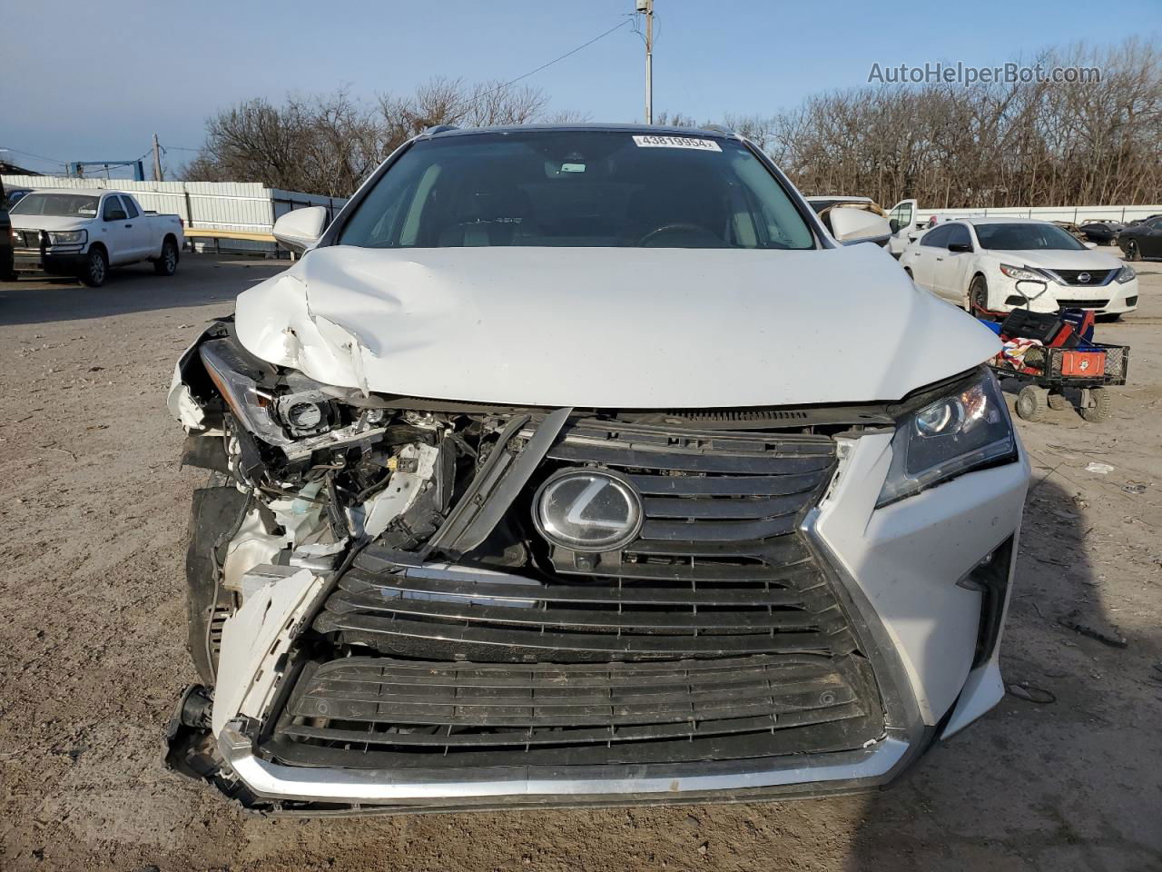 2016 Lexus Rx 350 Base White vin: 2T2BZMCA1GC044580