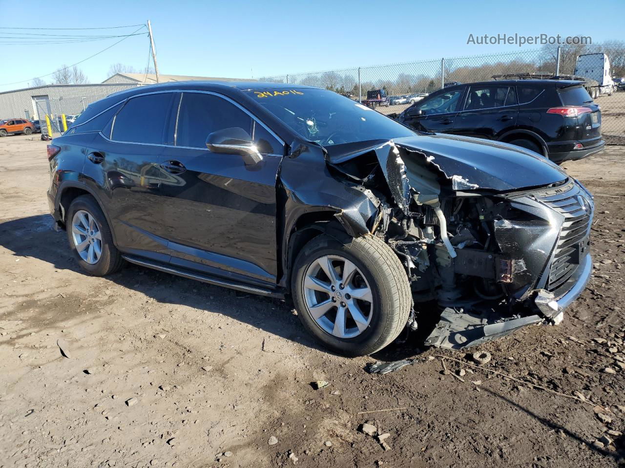 2016 Lexus Rx 350 Base Black vin: 2T2BZMCA1GC045924